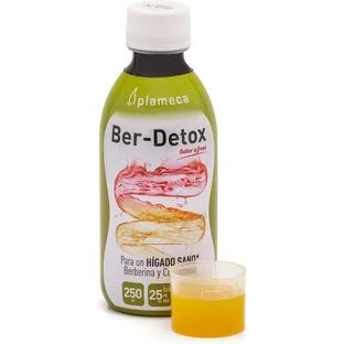Plameca Ber-Detox Speciaal Voedingssupplement 250ml Aardbei