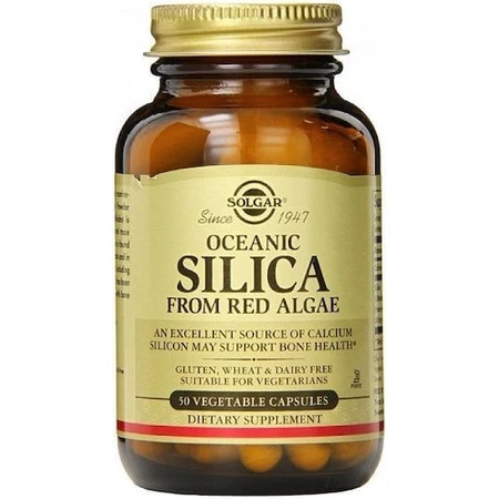 Solgar Sílice Oceánica 25mg Suplemento Dietético Especial 50 cápsulas vegetales