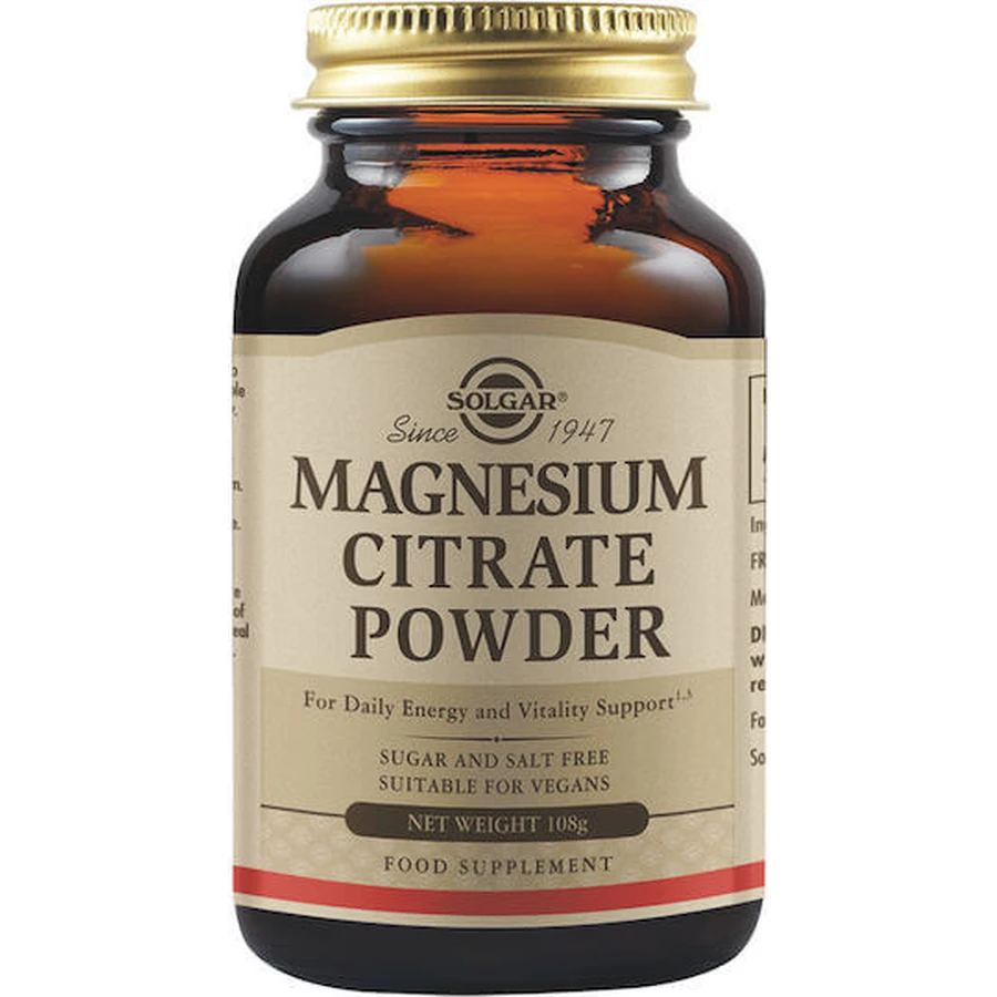 Solgar Citrato de Magnesio 250mg 108gr