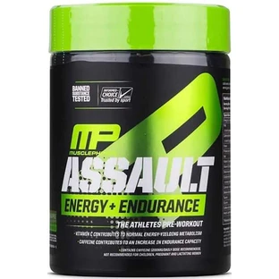 Musclepharm Assault Energy+Endurance Pre Workout Supplement 345gr Blue Raspberry