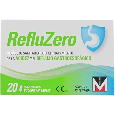 Menarini RefluZero Supplément alimentaire spécial 20 comprimés à croquer