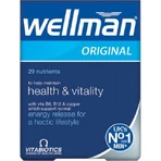 Vitabiotics Wellman Original 29 Nährstoffe Testosteron steigernde Ergänzung 30 Tabs