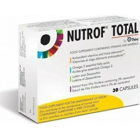 Thea Pharma Hellas Hellas Nutrof Total Complemento Alimenticio Especial 30 cáps.