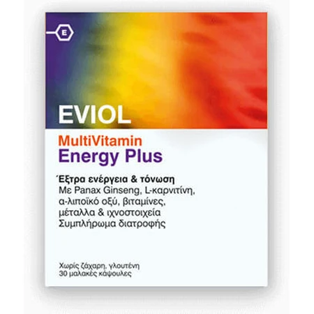 Eviol MultiVitamin Energy Plus Energy Multivitamin 30 x 1 softgels