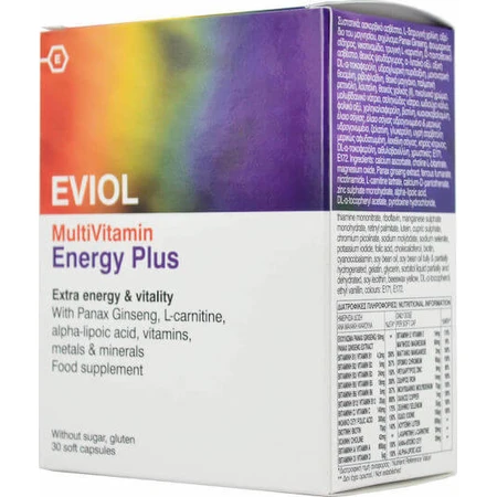 Eviol MultiVitamin Energy Plus Energy Multivitamin 30 x 1 softgels
