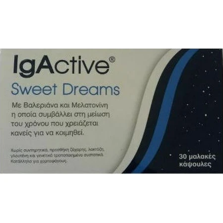 IgActive Sweet Dreams Sleep Supplement 30 softgels