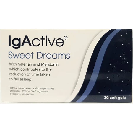 IgActive Sweet Dreams Sleep Supplement 30 softgels
