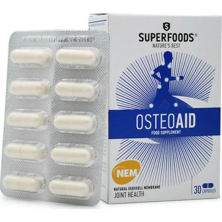 Superfoods Osteoaid Supplément pour la santé des articulations et des os 30 gélules