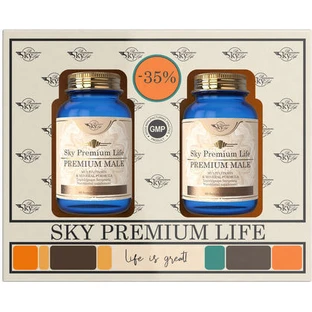 Sky Premium Life Suplemento Alimenticio Masculino Especial 2 x 30 comprimidos