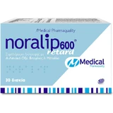 Medizinische Pharmaqualität Noralip 600 Retard Spezial-Nahrungsergänzungsmittel 30 Tabs