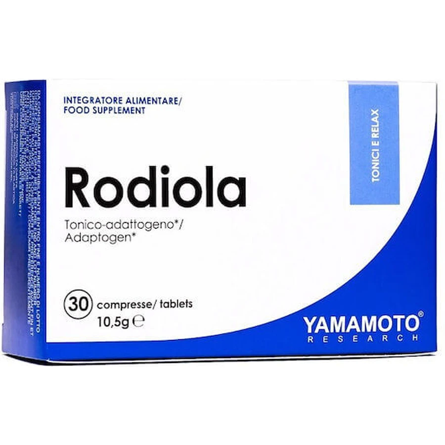 Yamamoto Nutrition Rhodiola Suplemento Ansiedad 30 comp.