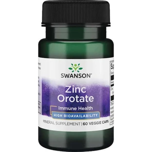 Swanson Zinc Orotate 60 Capsules Herbal
