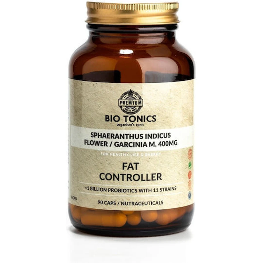 Bio Tonics Fat Controller Sphaeranthus Indicus 400mg 90 pflanzliche Kapseln