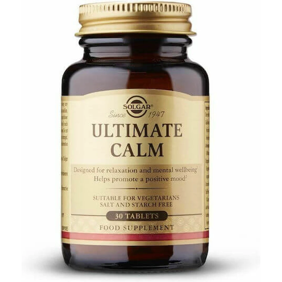 Solgar Ultimate Calm Anxiety Supplement 30 tabs