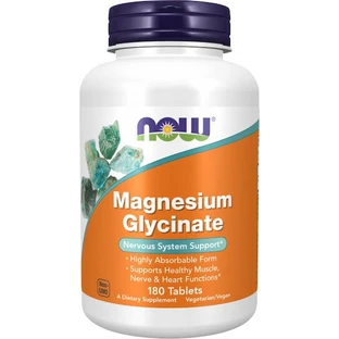 Now Foods Magnesium Glycinaat 180 Tabletten