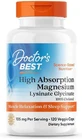 Doctor's Best Magnesio de absorción reducida 105 mg 120 cápsulas Glicinato