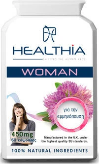 Healthia Woman 450mg Menopause Supplement 60 caps