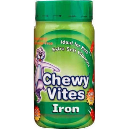 Vican Chewy Chewy Vites Iron and Multivitamins 60 Gummies