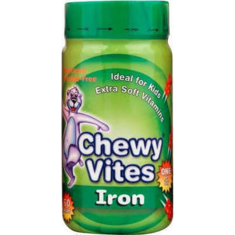 Vican Chewy Chewy Vites Iron and Multivitamins 60 Gummies