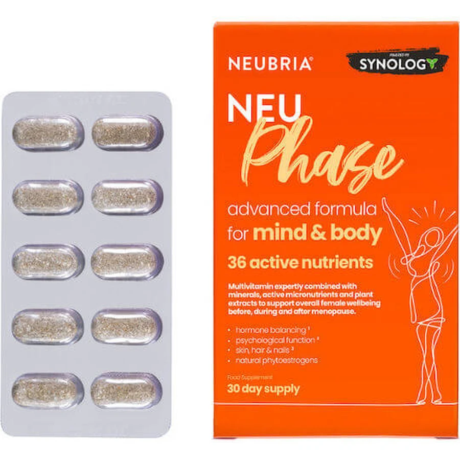 Neubria Neu Phase Menopause Supplement 30 tabs