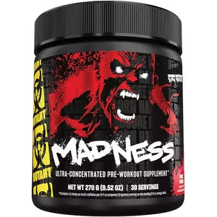 Mutant Madness Pre Workout Supplement 225gr Fruit Juice