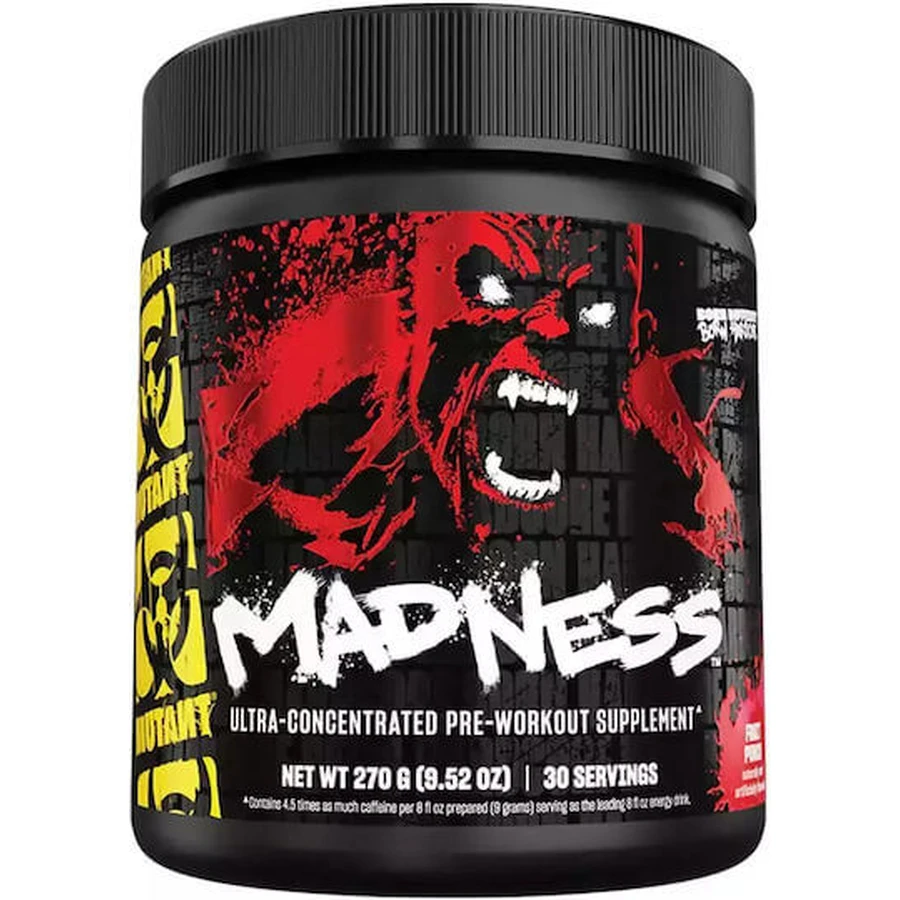 Mutant Madness Pre Workout Supplement 225gr Fruit Juice