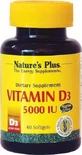 Nature's Plus Vitamin D3 for Immune Support &amp; Egg Health 5000iu 90 softgels