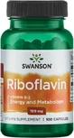 Swanson Ryboflawina Witamina dla zdrowia układu nerwowego 100mg 100 kaps