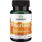 Swanson Riboflavin Vitamin for Nervous System Health 100mg 100 caps