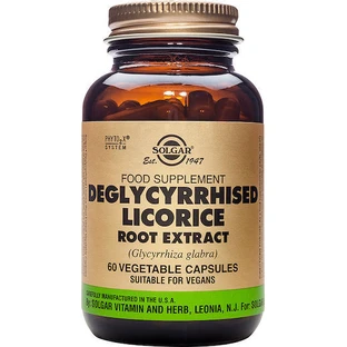 Solgar Deglycyrrhized Licorice Root Extract 60 veget capsules