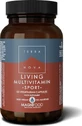 TerraNova Living Multivitamin Sports Multivitamin for Energy, Hair &amp; Skin 735mg 50 veget capsules