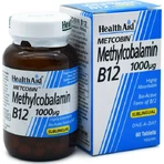 Health Aid Metilcobalamina Metcobina B12 Vitamina para la salud del sistema nervioso 1000mcg 60 Comprimidos