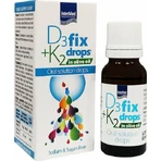 InterMed D3 + K2 Fix Drops In Olive Oil Vitamin for Immune System Strengthening & Egg Health 12ml
