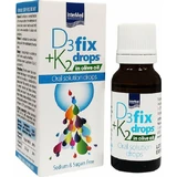 InterMed D3 + K2 Fix Drops In Olive Oil Vitamin for Immune System Strengthening & Egg Health 12ml