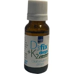 InterMed D3 + K2 Fix Drops In Olive Oil Vitamin for Immune System Strengthening & Egg Health 12ml