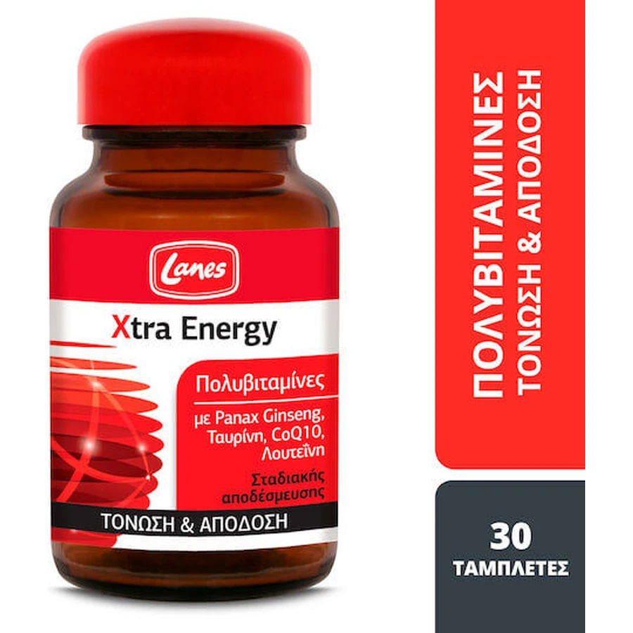 Lanes Xtra Energy Energy Multivitamin 30 Tablets