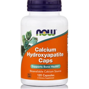 Now Foods Hidroxiapatita Cálcica 120 Cápsulas