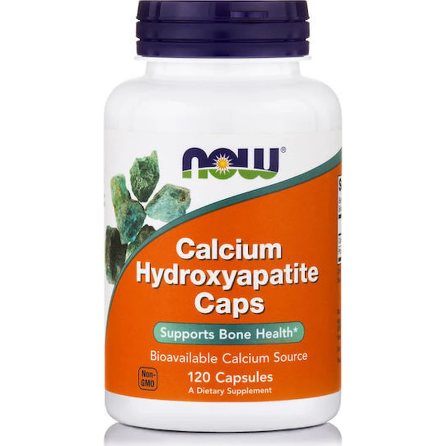 Now Foods Calcium Hydroxyapatite 120 Capsules