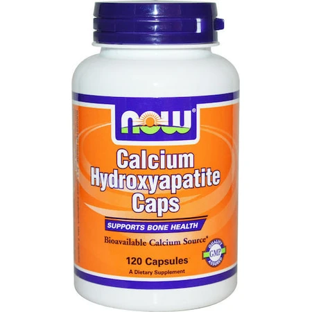 Now Foods Calcium Hydroxyapatite 120 Capsules