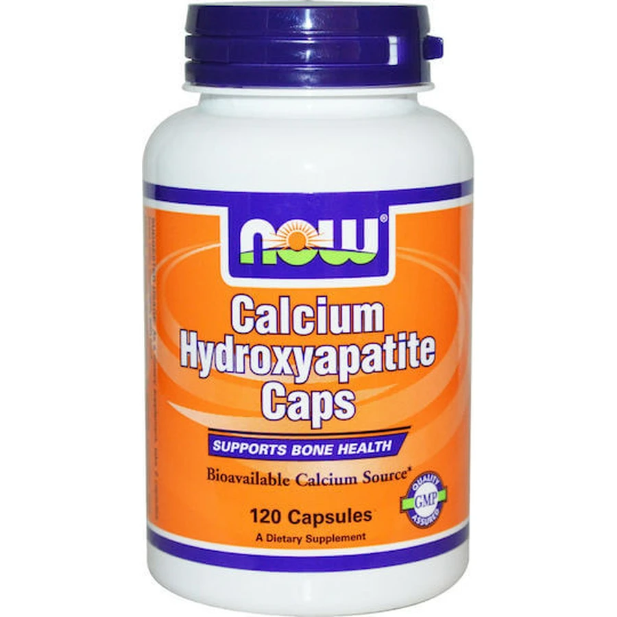 Now Foods Calcium Hydroxyapatite 120 Capsules