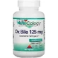 Nutricology Ox Bile 125mg Voedingssupplement Specialiteit 180 plantaardige capsules