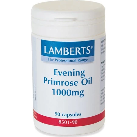 Lamberts Pure Evening Primrose Oil 1000mg Menopause Supplement 90 caps
