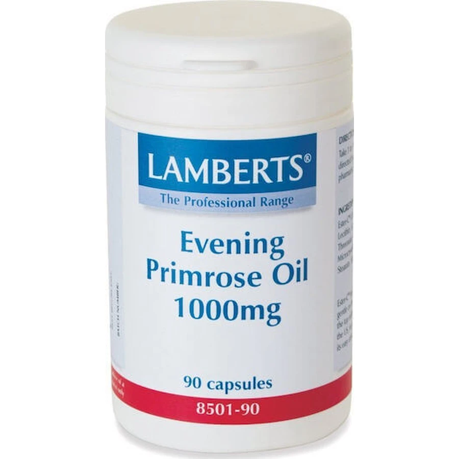 Lamberts Pure Evening Primrose Oil 1000mg Menopause Supplement 90 caps