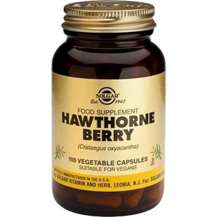 Solgar Hawthorne Berry 520mg Complemento Alimenticio Especial 100 cápsulas vegetales