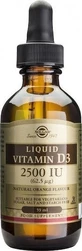 Solgar Liquid Vitamin D3 Vitamin for Immune Support &amp; Egg Health 2500iu Orange 59ml