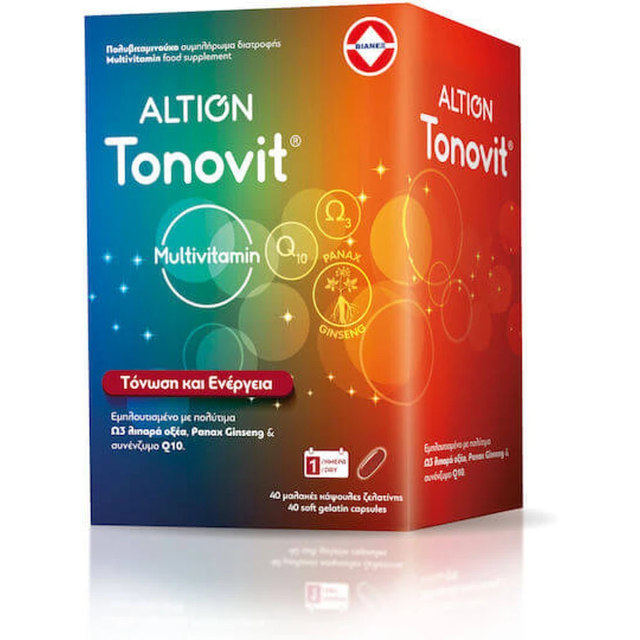 Altion Tonovit Multivitamin Multivitamin Multivitamin for Energy & Immune System Strengthening 40 caps