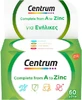 Centrum Complete A-Zinc Multivitamin for Energy & Skin Multivitamin 60 Tablets
