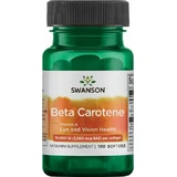 Swanson Beta Carotene Vitamin A Vitamin for Hair, Skin & Antioxidant Action 10000iu 100 softgels