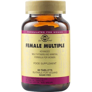 Solgar Vrouwelijke Meervoudige Energie Multivitamine 60 Tabletten