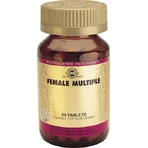 Solgar Vrouwelijke Meervoudige Energie Multivitamine 60 Tabletten